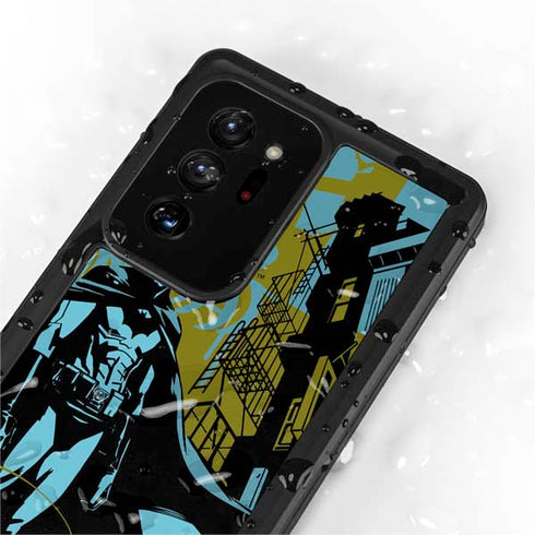 DC Comics Batman Poster Abstract Galaxy Note20 Ultra 5G Waterproof Case